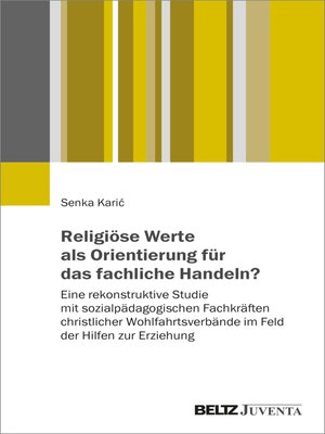 cover image of Religiöse Werte als Orientierung für das fachliche Handeln?
